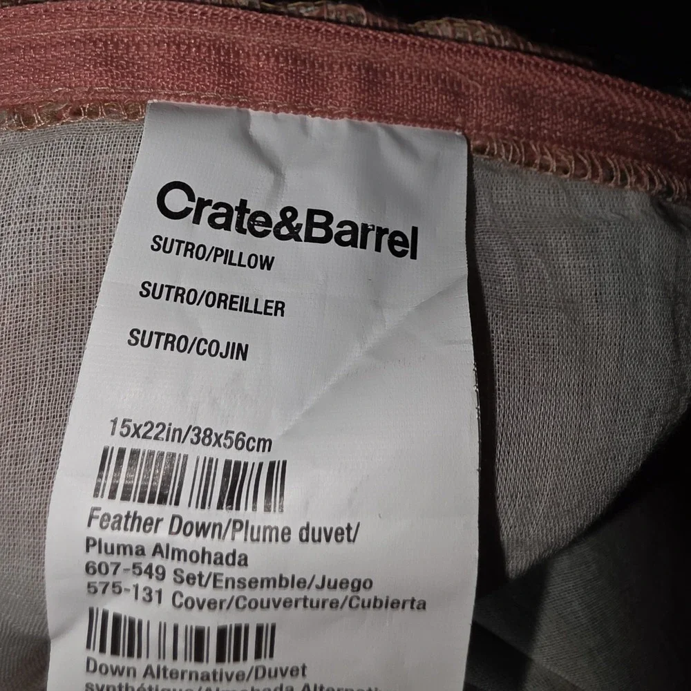 Crate and Barrel this pillowcase